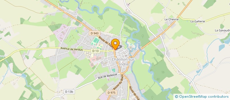 localisation de l'entreprise 3 QUATORZE à CHATILLON-SUR-INDRE