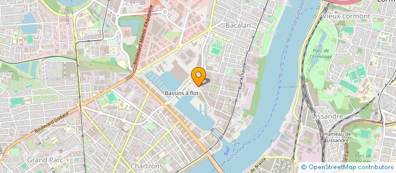 localisation de l'entreprise 3 R à BORDEAUX