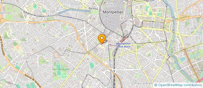 localisation de l'entreprise 3 R à MONTPELLIER