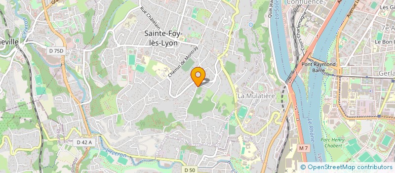 localisation de l'entreprise 3 R à SAINT-GENIS-LAVAL