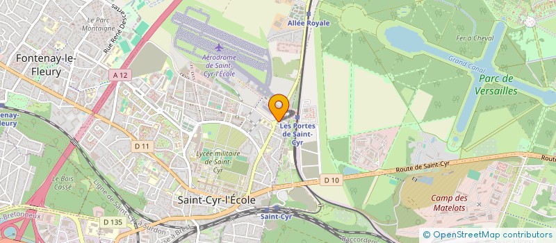 localisation de l'entreprise 3 R  SAINT-CYR-L'ECOLE