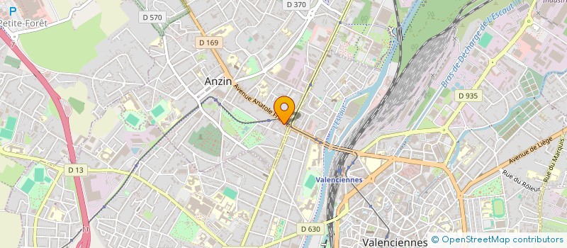 localisation de l'entreprise 3 R M  ANZIN