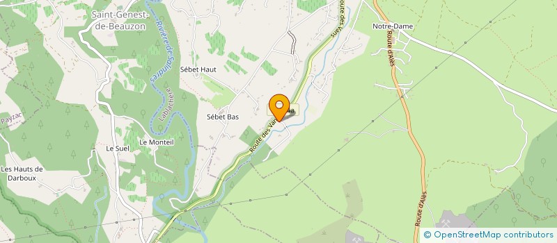 localisation de l'entreprise 3 R ROMAIN ROUVIERE REPARATIONS  LABLACHERE