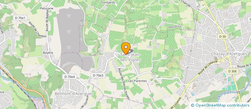 localisation de l'entreprise 3 RIB-IMMO  SAINT-JEAN-DES-VIGNES