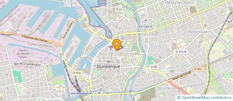 localisation de l'entreprise 3 RUE DE LA RENAISSANCE à DUNKERQUE