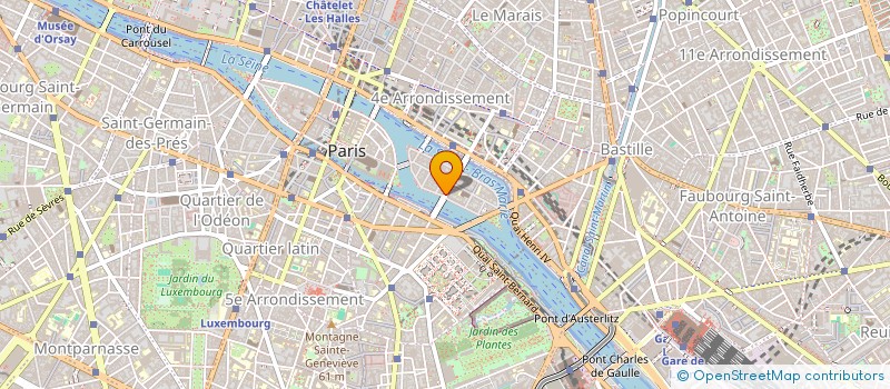 localisation de l'entreprise 3 RUE DES DEUX PONTS  PARIS