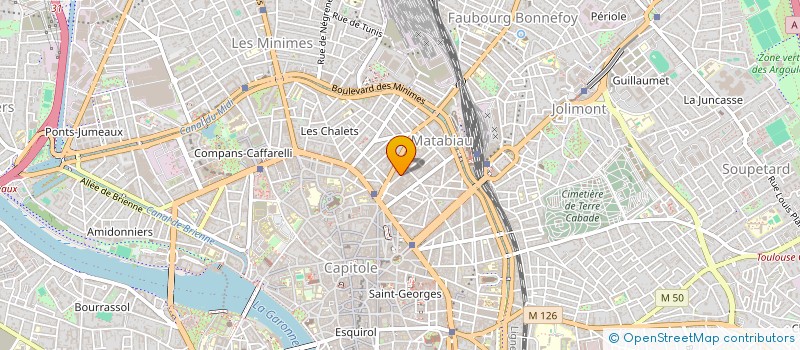localisation de l'entreprise 3 RUE SAINT DENIS  TOULOUSE