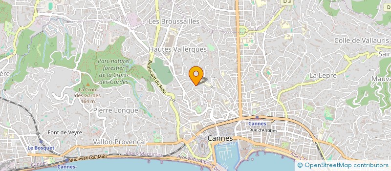 localisation de l'entreprise 3 S à CANNES