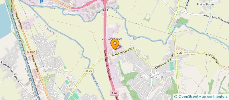 localisation de l'entreprise 3 S à SAINT-SAUVEUR