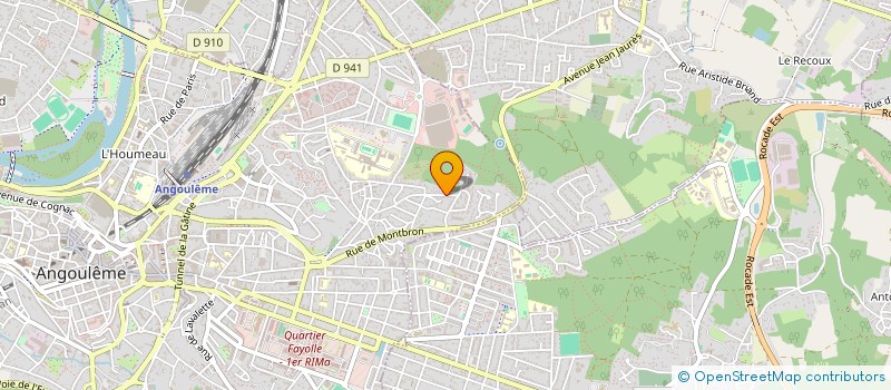 localisation de l'entreprise 3 S à ANGOULEME