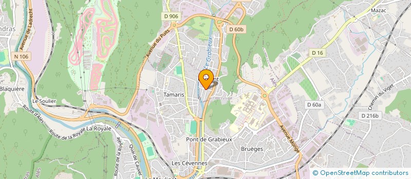 localisation de l'entreprise 3 S  SAINT-MARTIN-DE-VALGALGUES