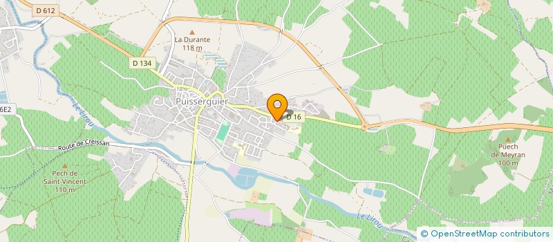 localisation de l'entreprise 3 S.B  PUISSERGUIER