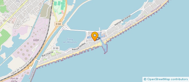 localisation de l'entreprise 3 S COMME à FRONTIGNAN