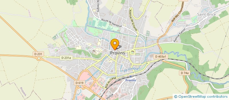 localisation de l'entreprise 3 S CONSEIL  PROVINS