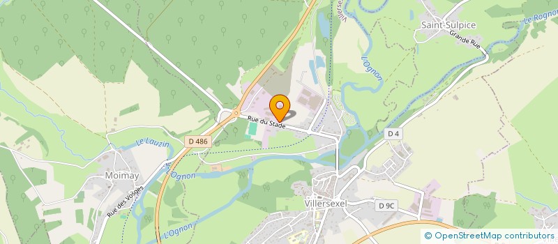 localisation de l'entreprise 3 S DISTRIBUTION à VILLERSEXEL