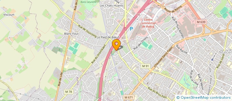 localisation de l'entreprise 3 S J à RONCQ