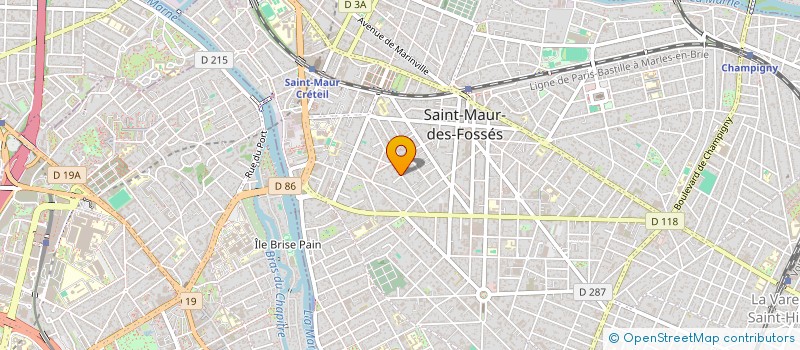 localisation de l'entreprise 3 SAINT CLEMENT MACE à SAINT-MAUR-DES-FOSSES