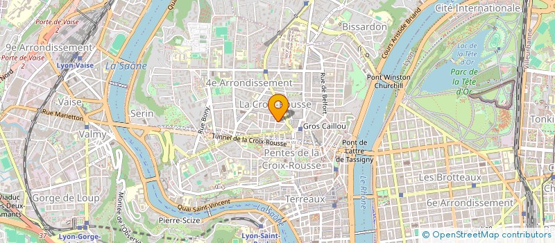 localisation de l'entreprise 3 SE  LYON