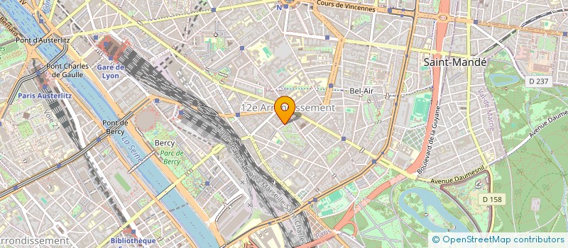 localisation de l'entreprise 3 SEIZE  PARIS