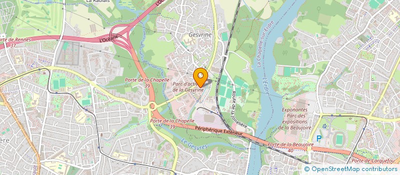 localisation de l'entreprise 3  SERIGRAPHIE SIGNALETIQUE SYSTEMS  CHAPELLE-SUR-ERDRE (LA)