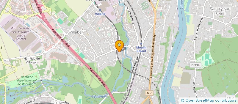 localisation de l'entreprise 3 SISTAS  VILLABE