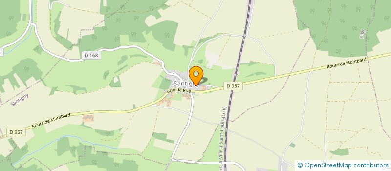 localisation de l'entreprise 3 SOLEILS  SANTIGNY