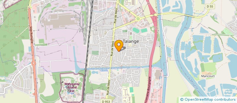 localisation de l'entreprise 3 SOLGNE  TALANGE