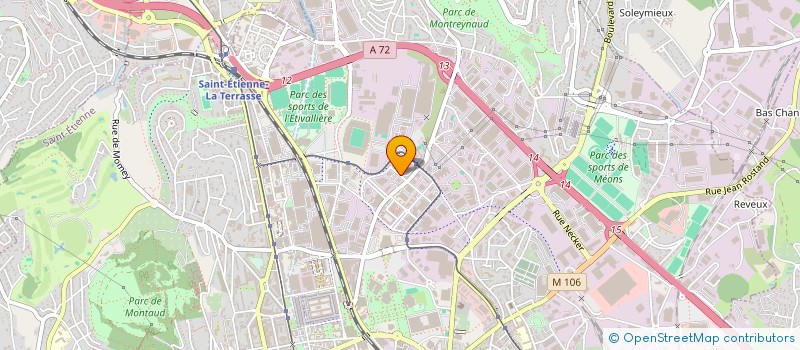 localisation de l'entreprise 3 SOLS  SAINT-ETIENNE