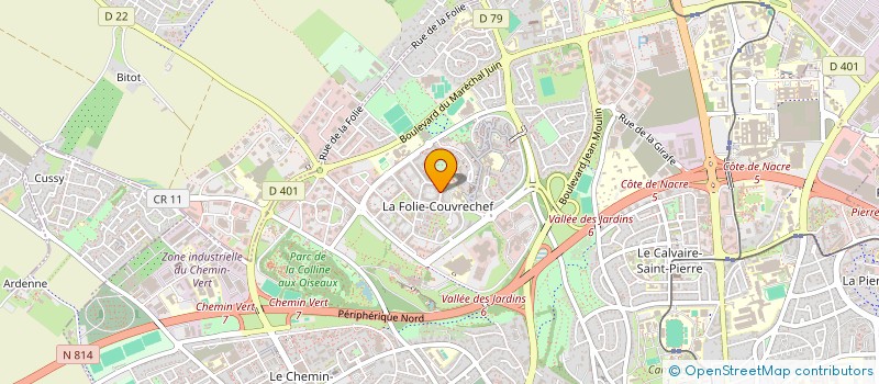 localisation de l'entreprise 3 SSS SECOURIR-S'UNIR-SOURIRE à CAEN