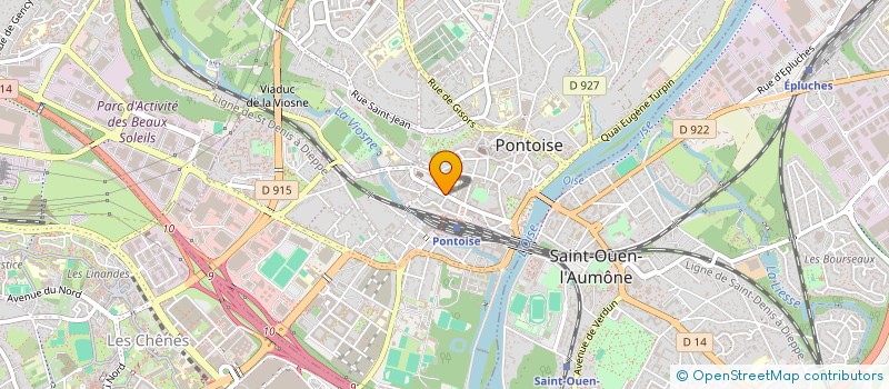 localisation de l'entreprise 3 STYLES  PONTOISE