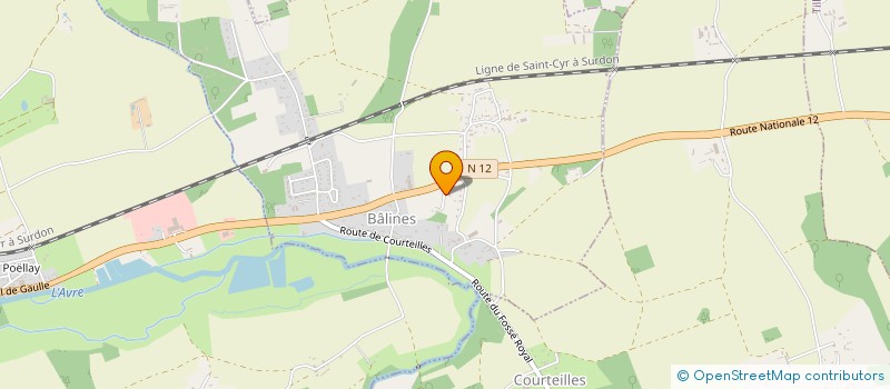 localisation de l'entreprise 3 T IMMO  BALINES