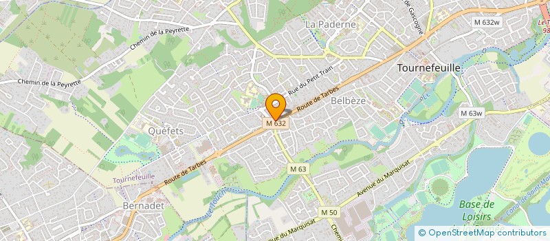 localisation de l'entreprise 3 V 2  TOURNEFEUILLE