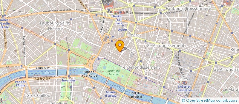 localisation de l'entreprise 3 V FINANCE à PARIS