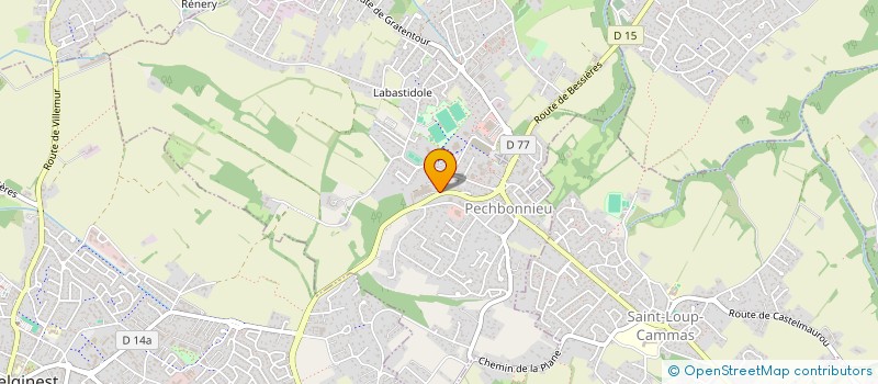 localisation de l'entreprise 3 VILLAS  PECHBONNIEU