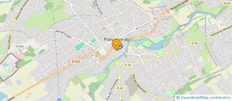 localisation de l'entreprise 3 VOIX 2 MAINS  PLAISANCE-DU-TOUCH