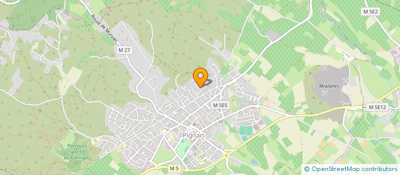 localisation de l'entreprise 3 Z CONSTRUCTION  PIGNAN