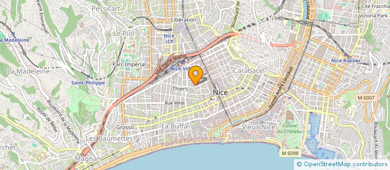 localisation de l'entreprise 30 AUBER à NICE