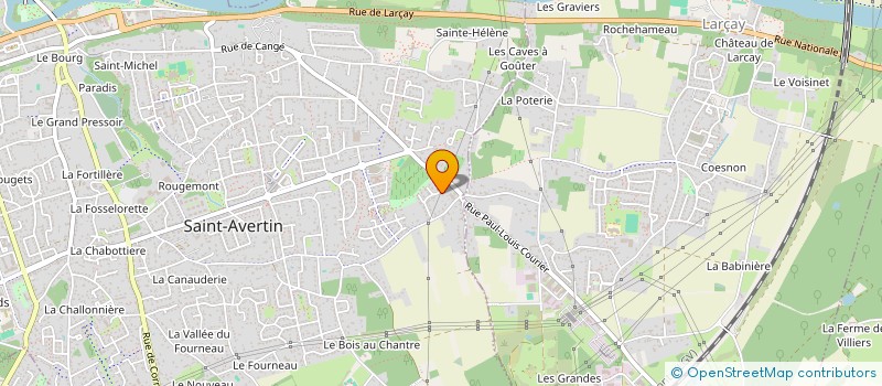 localisation de l'entreprise 30 DEGRES SUD à SAINT-AVERTIN