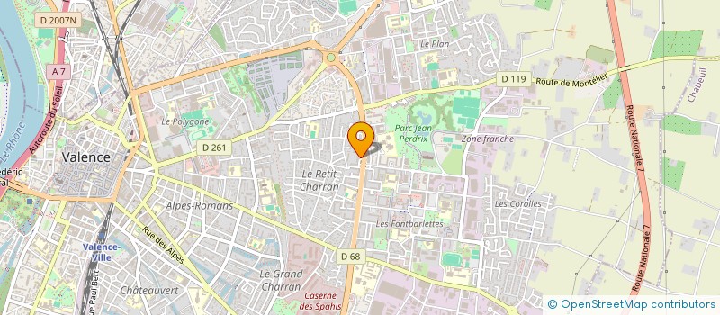 localisation de l'entreprise 30 JOURS DE PRIERE à VALENCE