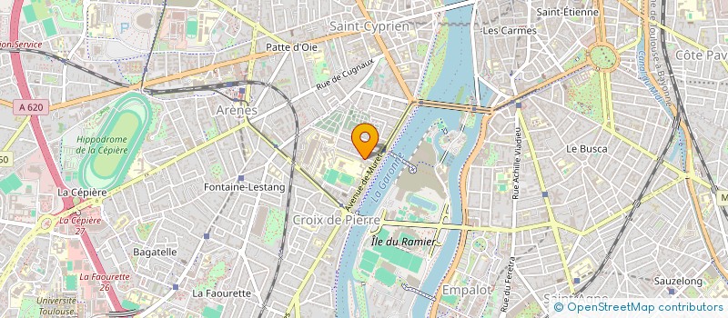 localisation de l'entreprise 30 LE TOLOSAN à TOULOUSE