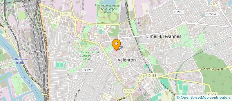 localisation de l'entreprise 30 MON QUARTIER, VALENTON MA VILLE  VALENTON