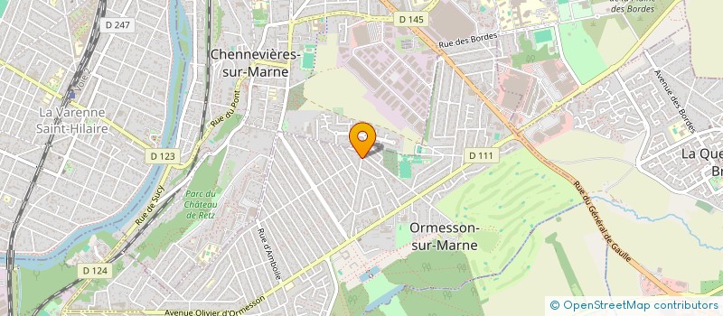 localisation de l'entreprise 30 RDS  ORMESSON-SUR-MARNE