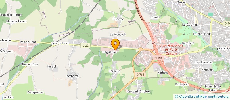 localisation de l'entreprise 30 RUE DE L'EUROPE  CRACH