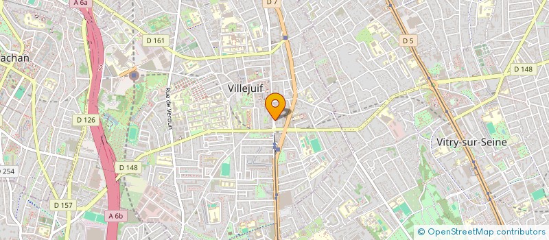 localisation de l'entreprise 30 RUE DE TREMBLAIE à VILLEJUIF