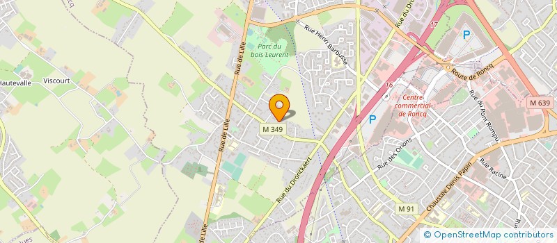 localisation de l'entreprise 300 161 577   RONCQ