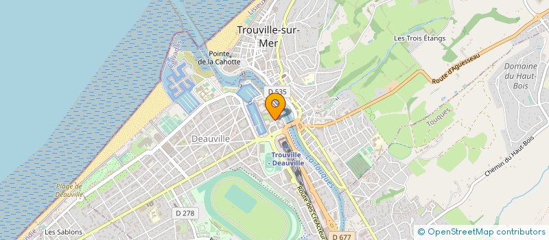 localisation de l'entreprise 300 181 344 à DEAUVILLE