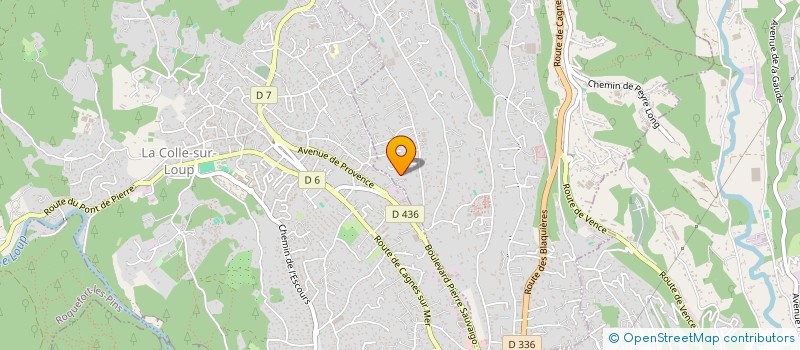 localisation de l'entreprise 3000 CHEMIN DU DEFOUSSAT à SAINT-PAUL-DE-VENCE