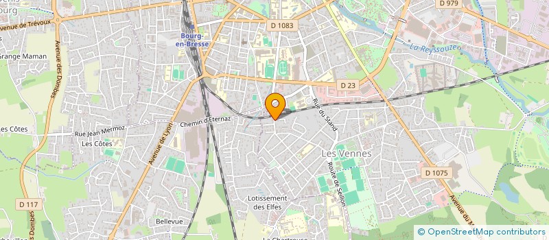 localisation de l'entreprise 3000 ECOMEN à BOURG-EN-BRESSE