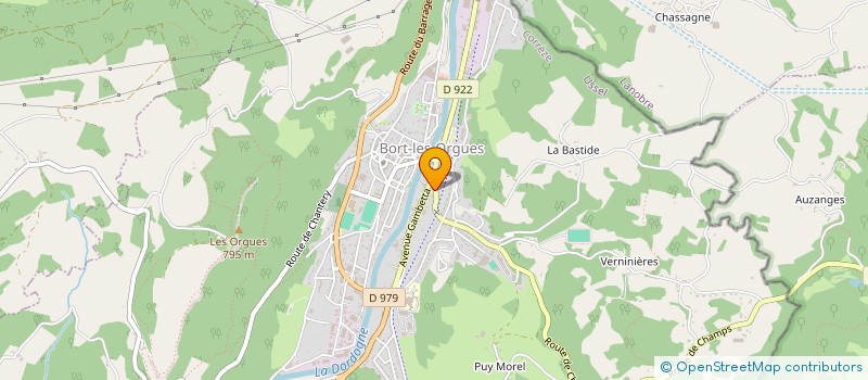 localisation de l'entreprise 301 255 212   CLERMONT-FERRAND