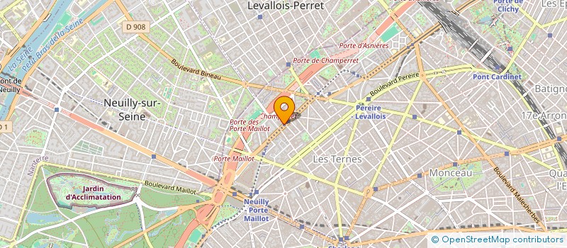 localisation de l'entreprise 301 708 079 à NEUILLY-SUR-SEINE
